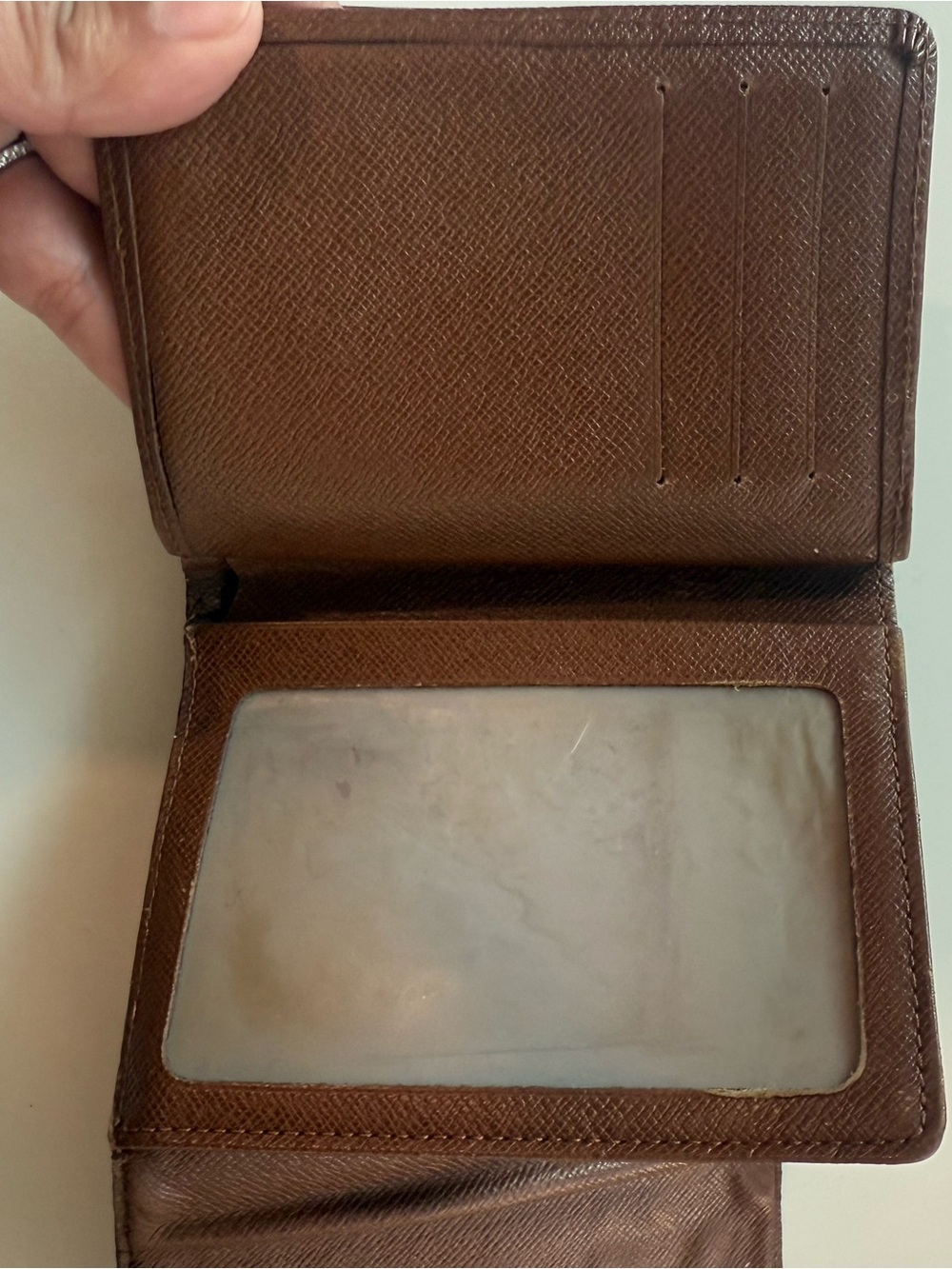 Louis Vuitton Monogram Compact Wallet in Brown with Gold Hardware - Picture 4 of 7